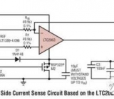 基于精密超低功耗放大器的电源电压的高端电流检测方法