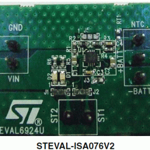 STSTEVAL－ISA076V2USB兼容锂电池充电办理方案