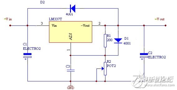 LM317稳压器先容、引脚图、参数、工作原理及应用电路原理图纸