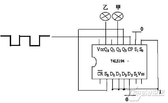 图4时序逻辑信号转换装置电路图