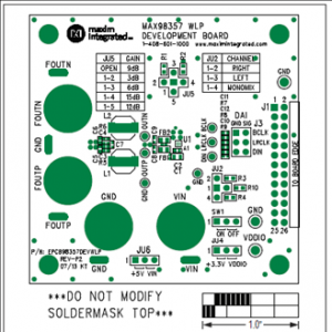 [方案]MaximMAX98357APCM输入D类音频放大器办理方案