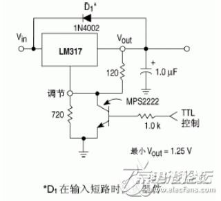 LM317稳压器先容、引脚图、参数、工作原理及应用电路原理图纸
